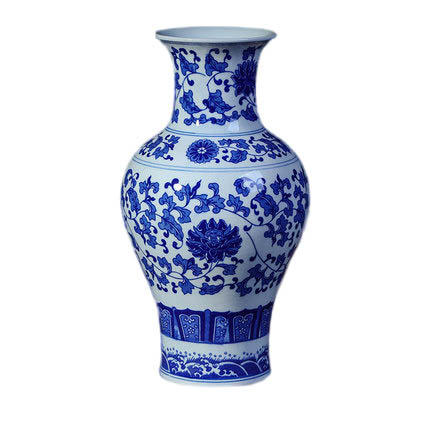 Compatible porzellan Jahrriesnge  for white blue vase cna0211 