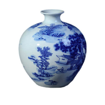Compatible porzellan Jahrriesnge  for white blue vase cna0219 