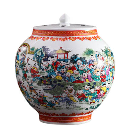 Compatible porzellan Jahrriesnge  for one hundred children vase cna0454 