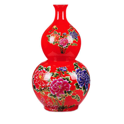 Compatible porzellan Jahrriesnge  for red gourd vase cna0718 