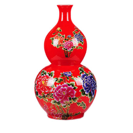 Compatible porzellan Jahrriesnge  for red gourd vase cna0724 