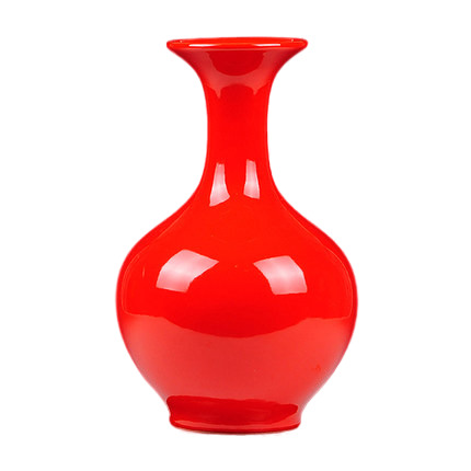 Compatible porzellan Jahrriesnge  for pure red vase cna0766 