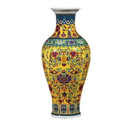 Compatible porzellan Jahrriesnge  for colorful enamel vase cna0805 