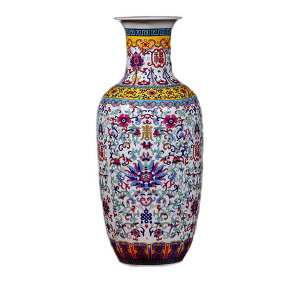 Compatible porzellan Jahrriesnge  for colorful enamel vase cna0808 