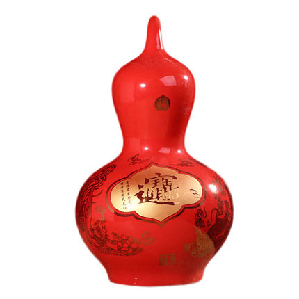 Compatible porzellan Jahrriesnge  for red gourd vase cna0851 
