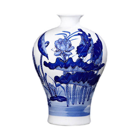 Compatible porzellan Jahrriesnge  for relief lotus vase cna0903 