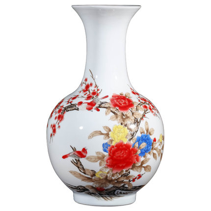 Compatible porzellan Jahrriesnge  for peony vase cna1134 