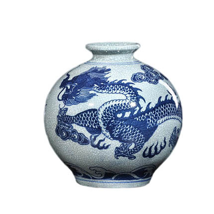 Compatible porzellan Jahrriesnge  for crack dragon vase cna1176 
