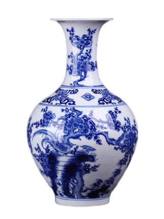 Compatible porzellan Jahrriesnge  for blue and white vase cna1328 