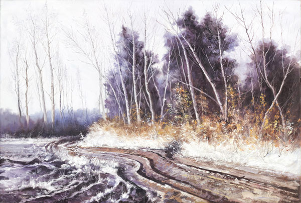 Compatible Landschaft JAHRRIESNGE  for winter-lpf02182 