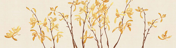 Compatible Die Architektur Jahrriesnge  for hotel bedside long decorative flower lpf04314 