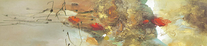 Compatible Die Architektur Jahrriesnge  for hotel bedside long decorative painting lpf04320 