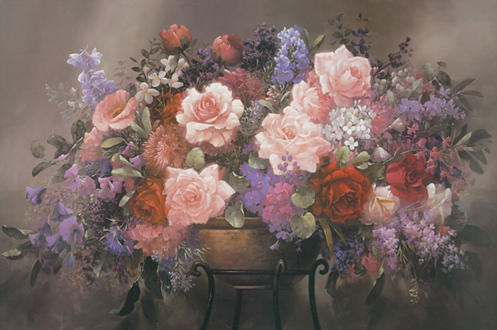 Compatible Blumen JAHRRIESNGE  for flowers lpf04389 