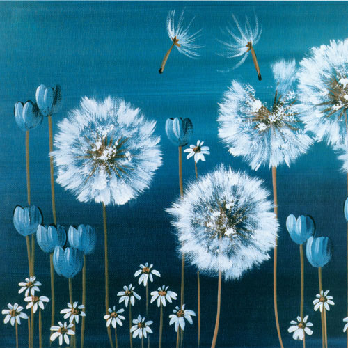 Compatible Blumen JAHRRIESNGE  for dandelion lpf05201 