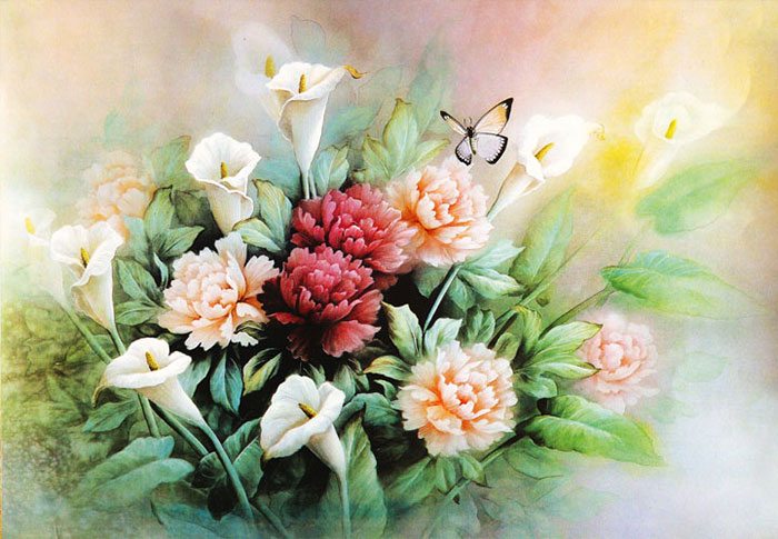 Compatible Blumen JAHRRIESNGE  for flowers-lpf07467 