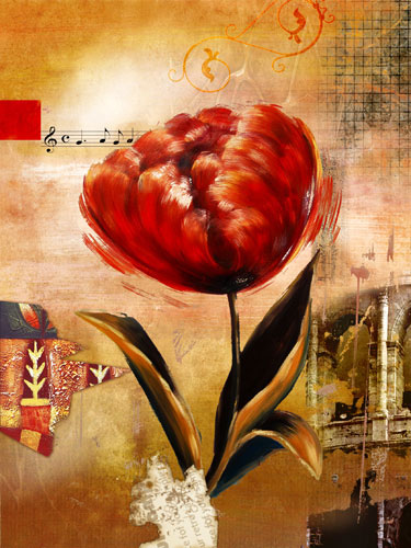 Compatible Blumen JAHRRIESNGE  for flowers-lpf07517 