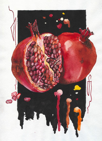 Compatible Blumen JAHRRIESNGE  for pomegranate lpf08139 