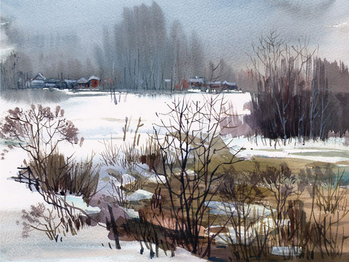 Compatible Landschaft JAHRRIESNGE  for winter lpf08215 