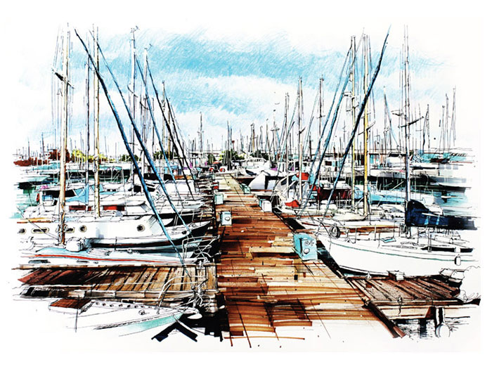 Compatible Landschaft JAHRRIESNGE  for boats lpf08231 