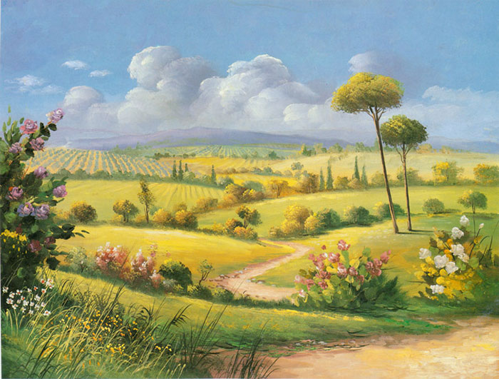 Compatible Landschaft JAHRRIESNGE  for flowers lpf08288 