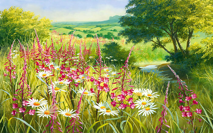 Compatible Landschaft JAHRRIESNGE  for flowers lpf08301 