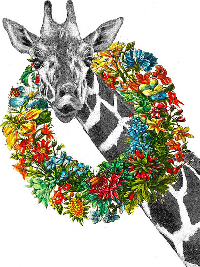 Compatible Tiere Jahrriesnge  for giraffe lpf08636 