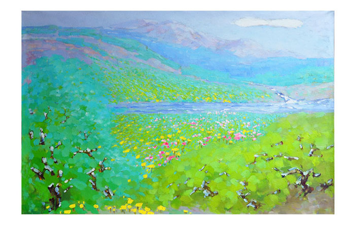 Compatible Landschaft JAHRRIESNGE  for trees lpf08734 