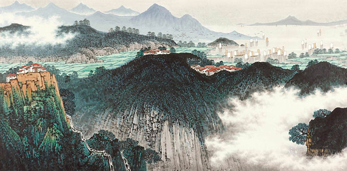 Compatible Landschaft JAHRRIESNGE  for mountains lpf08873 