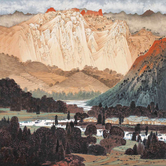 Compatible Landschaft JAHRRIESNGE  for hills lpf08923 