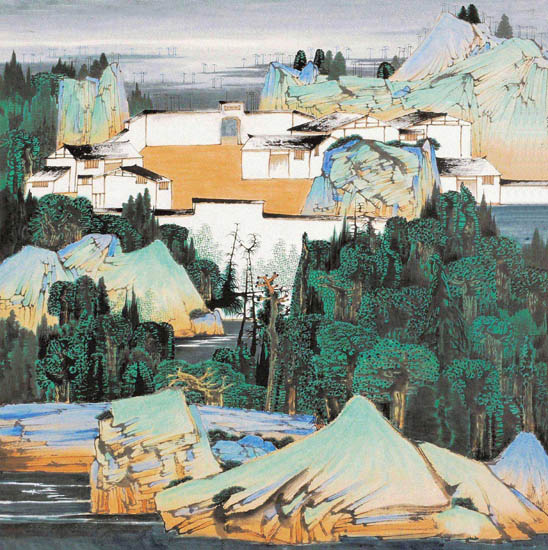 Compatible Landschaft JAHRRIESNGE  for hills lpf08926 