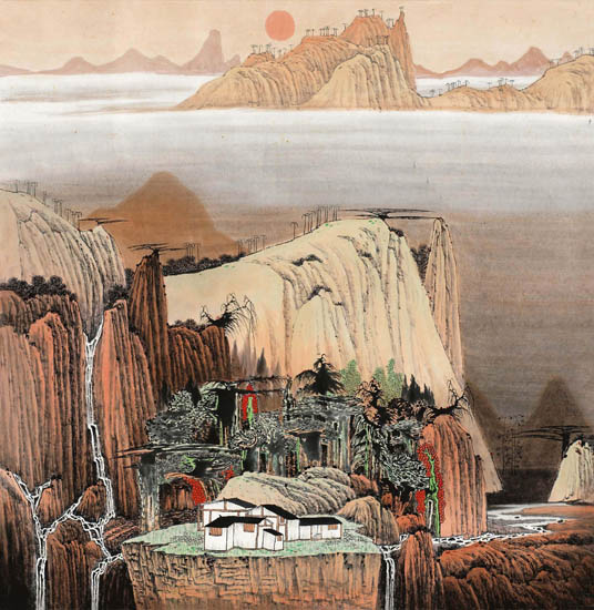 Compatible Landschaft JAHRRIESNGE  for hills lpf08934 