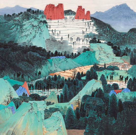 Compatible Landschaft JAHRRIESNGE  for mountains lpf08938 