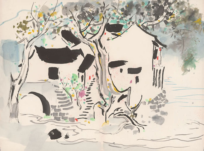 Compatible Landschaft JAHRRIESNGE  for houses lpf08966 