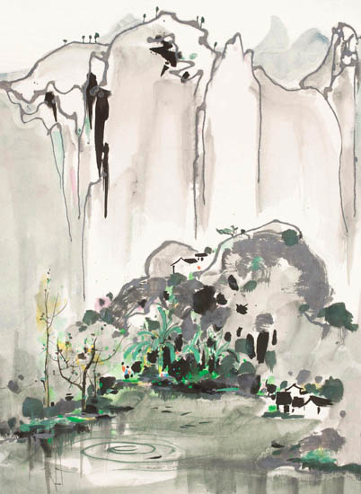 Compatible Landschaft JAHRRIESNGE  for hills lpf09048 