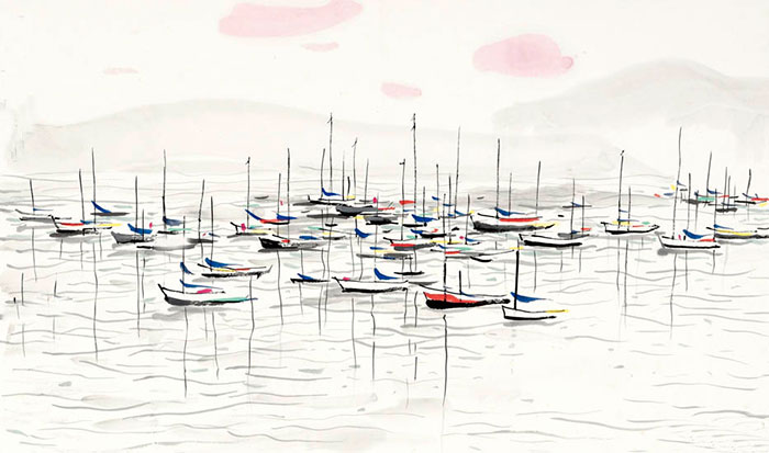 Compatible Landschaft JAHRRIESNGE  for boats lpf09126 