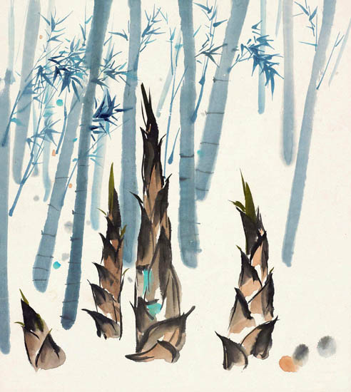 Compatible Landschaft JAHRRIESNGE  for bamboo shoots lpf09277 