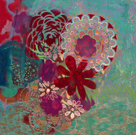 Compatible Blumen JAHRRIESNGE  for flowers lpf10091 