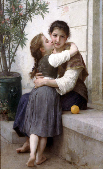 Compatible Porträt Jahrriesnge  for William Adolphe Bouguereau lpf11892 