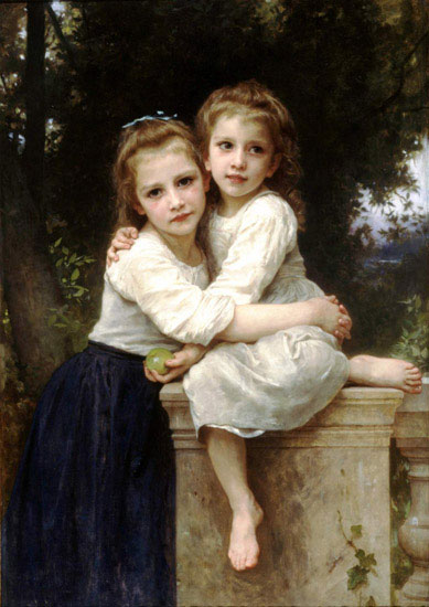 Compatible Porträt Jahrriesnge  for William Adolphe Bouguereau lpf11895 