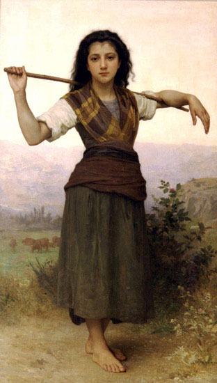 Compatible Porträt Jahrriesnge  for William Adolphe Bouguereau lpf11916 