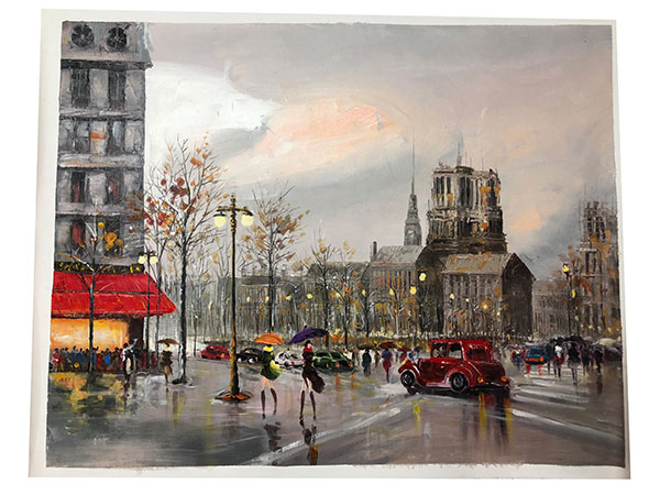 Compatible Ölgemälde JAHRRIESNGE  for building-lpg0022 