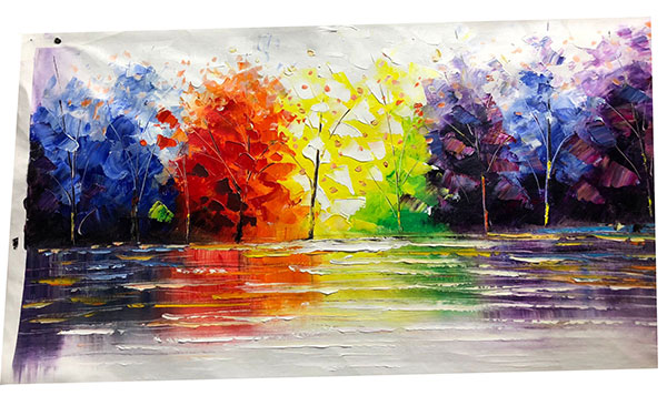 Compatible Ölgemälde JAHRRIESNGE  for landscape-lpg0067 