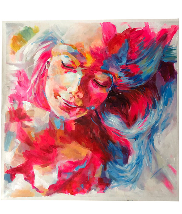 Compatible Ölgemälde JAHRRIESNGE  for beauty-lpg0112 