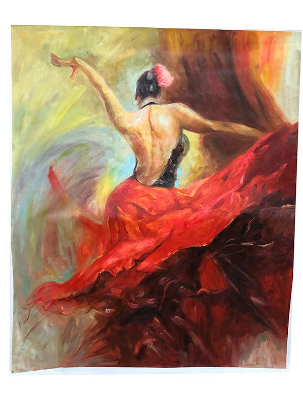 Compatible Ölgemälde JAHRRIESNGE  for beauty-lpg0119 