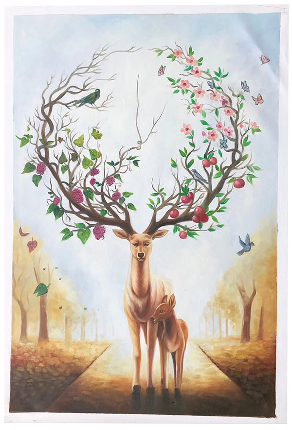 Compatible Tiere Jahrriesnge  for Sika-deer-lpg0426 