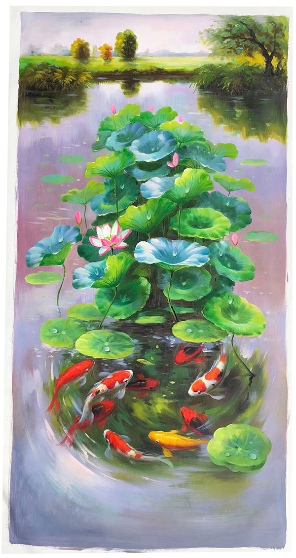 Compatible Landschaft JAHRRIESNGE  for fish-lpg0597 