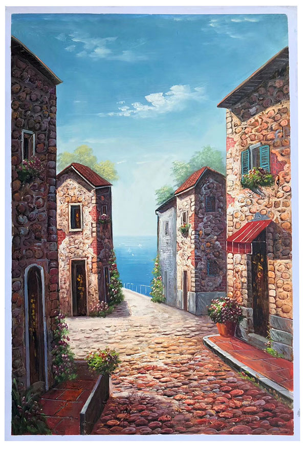 Compatible Landschaft JAHRRIESNGE  for house-lpg0655 