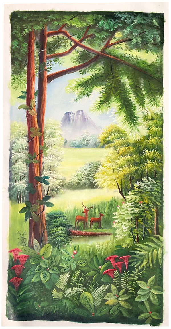 Compatible Landschaft JAHRRIESNGE  for landscape-lpg0725 