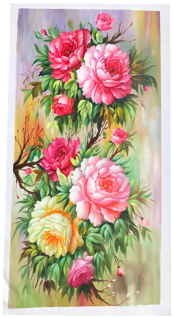 Compatible Stillleben Jahrriesnge  for peony-flower-lpg0855 