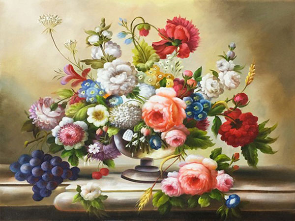 Compatible Stillleben Jahrriesnge  for flower-lpg0917 